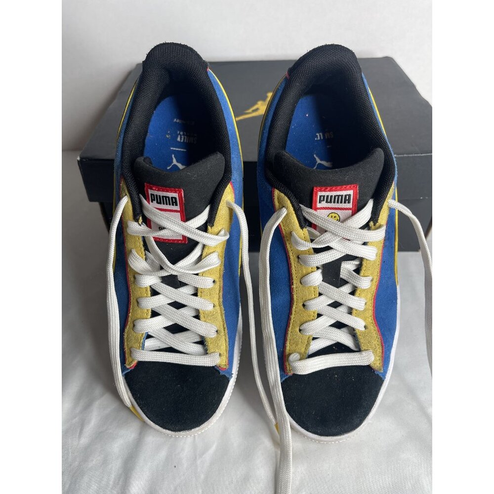 PUMA 384928-01 SmileyWorld x Puma Suede Royal (GS) sneakers Size 5.5C
